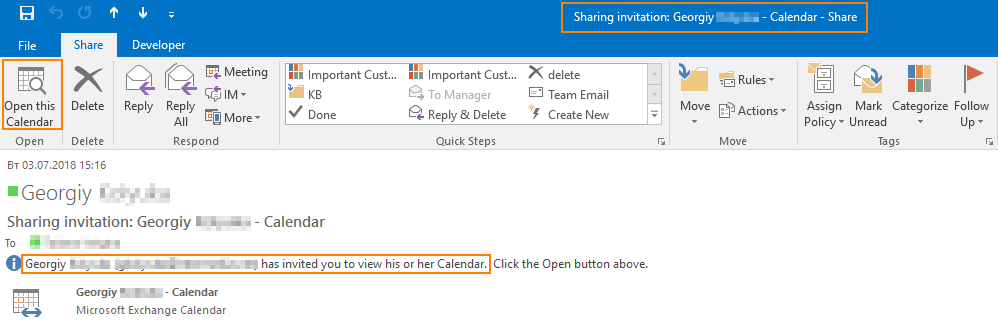 outlook for mac is not showing shared calendars
